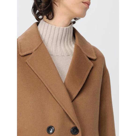 Hanita Coat Woman Camel - Picture 4 of 4